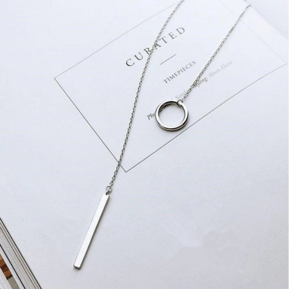 Minimalist "A Walk Through Life" Charm Necklace - Picture 7 of 8